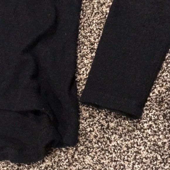 Promesa Turtleneck Cold Shoulder Top Long Sleeve Black S - Picture 5 of 9